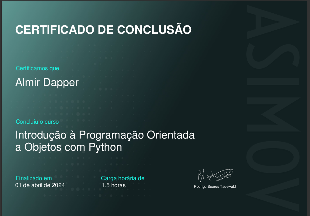 Python Orientado a Objetos