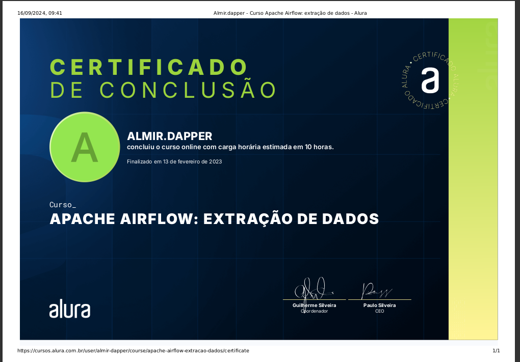 Apache Airflow Avançado