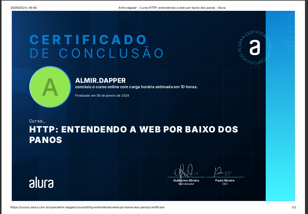 HTTP por Baixo dos Panos