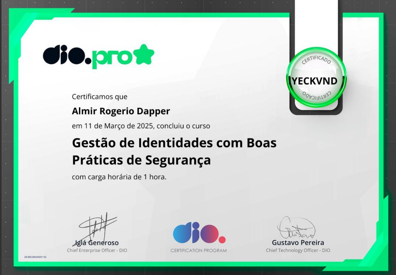 GCP Gestão de Identidade e Segurança