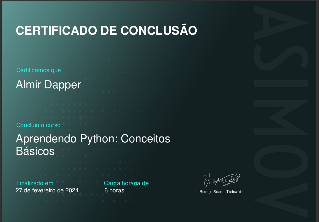 Python - Aprendendo Python